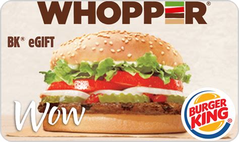 Burger king gift cards are perfect for the king in your life. Burger King eGift Cards - Food & Restaurants | eGifter