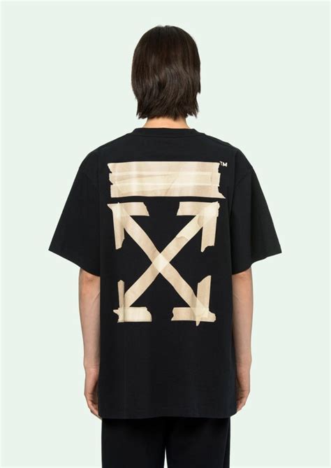 Off White Tape Arrows T Shirt Hype The Nation