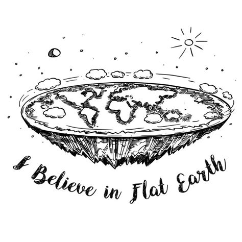 T Shirt I Believe In Flat Earth