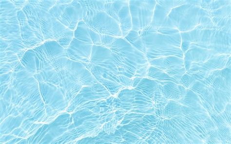 Premium Photo Bright Light Blue Ripple Surface Texture Of Swimming Pool With Sun Reflect View