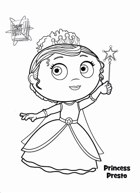 41 Nice Collection Super Why Coloring Pages Dibujos De Super Why