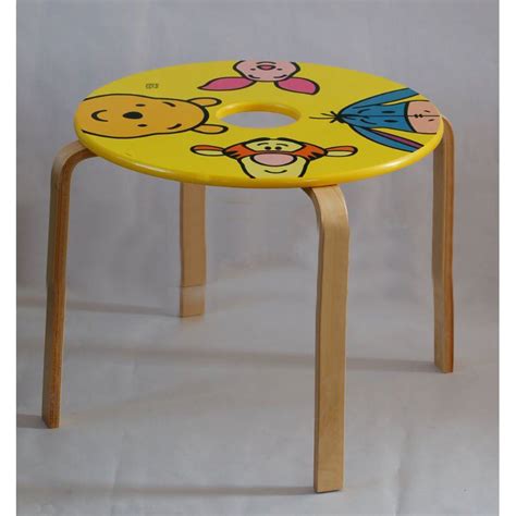 Table dining room matbord pedestal kitchen, cartoon creative sample table,creative home round table. Buy 2014 New For Winnie The Pooh Yellow Cartoon Children ...