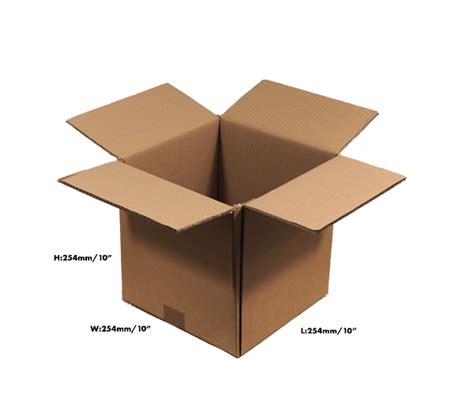 15 X Double Wall Cardboard Box 229 X 152 X 152 104mm 9 X 6 X 6 4