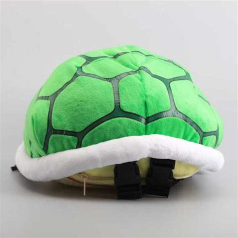Super Mario Bros Koopa Troopa Shell Plush Soft Toy Backpack Bag For