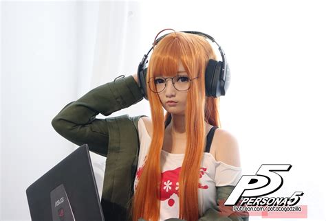 Potato Godzilla Futaba Sakura Set Cosplay Leaked Celeb Jihad