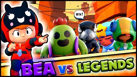 #brawl stars animation leon and sandy love. Spike/Crow/Leon/Sandy vs BEA | 1v1 Brawl Stars battle | Is ...