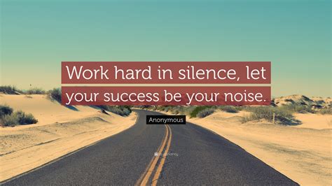 Frank Ocean Quote Work Hard In Silence Let Your Success Be Your