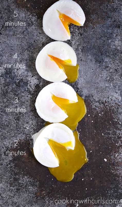 Instant Pot Poached Eggs Cooking With Curls