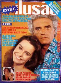 A Magazine Cover With Two People On It