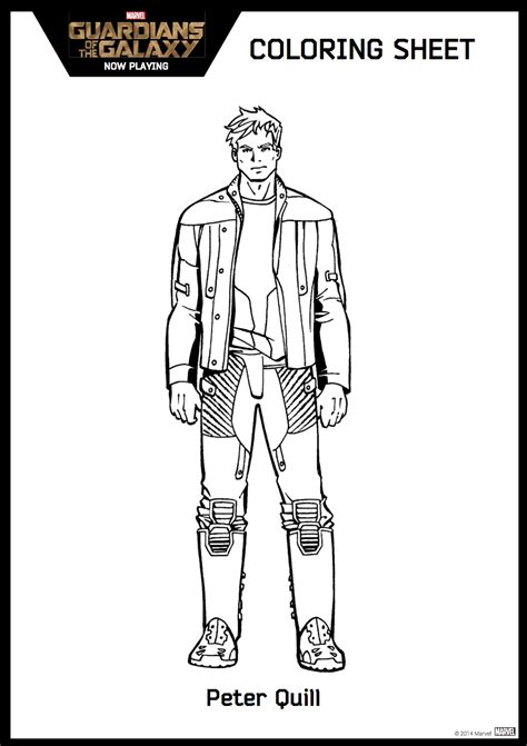 Images of the 2017 film guardians of the galaxy vol. Free Printable Coloring Pages Guardians Of The Galaxy ...