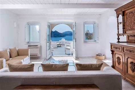 Inside An Award Winning Luxury Santorini Hotel Vogue Living