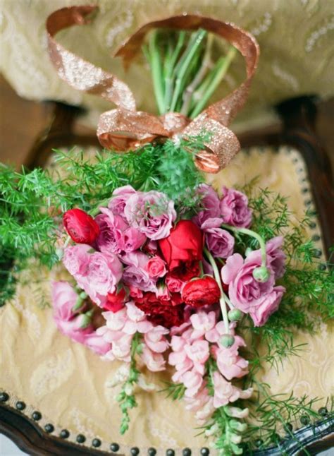 Schedule your arrangement to arrive a few days early! 30 Stunning Valentine's Day Wedding Bouquets - Weddingomania