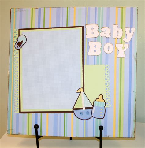 Oh My Crafts Blog Baby Boy Doodlebug Layout