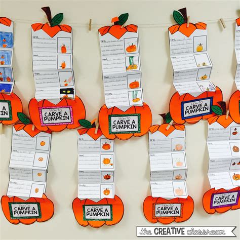 How To Carve A Pumpkin Writing Activity The Creative Classroom