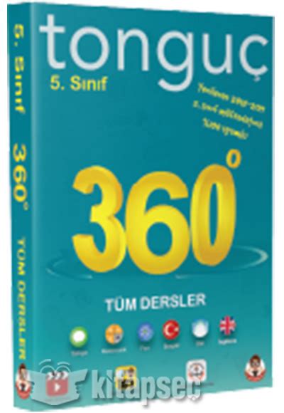 5. Sınıf 360 Serisi Tüm Dersler Soru Bankası Tonguç Akademi | 9786052322574