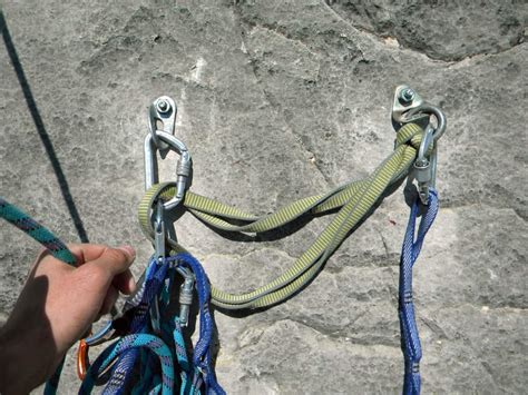 How To Set Rock Climbing Anchors Climbing Port