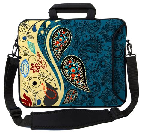 Designer Sleeves Paisley Fashion Executive Case For 15 Inch