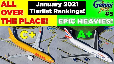 A comprehensive dashboard view of all cryptocurrencies available on investing.com. GeminiJets January 2021 Releases Tier List Rankings! - YouTube