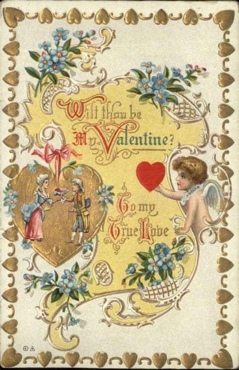 Valentine Victorian Victorian Valentines Valentine Postcards
