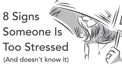 8 Signs Someone Is Too Stressed And Doesnt Know It Oddmenot