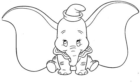 Dumbo Coloring Pages Clip Art Library