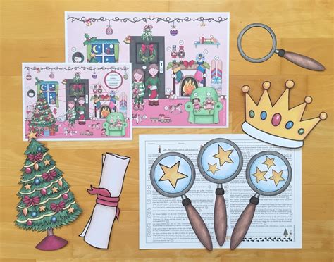 Klasse zum gratis herunterladen als pdf und zum ausdrucken. Lesespur für Weihnachten