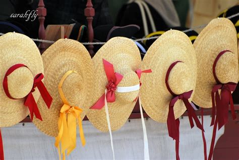 Straw Hats In Colonial Williamsburg Va Sewing Projects Colonial