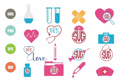 Download Nurse SVG Bundle By NewSvgArt | TheHungryJPEG.com