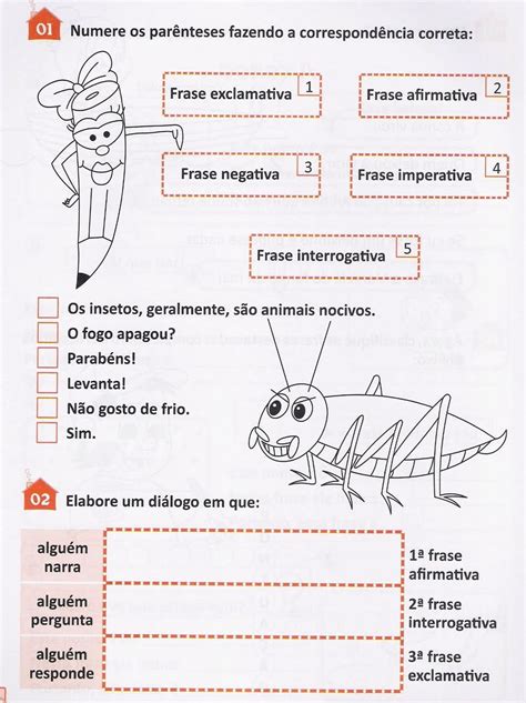 Atividades Tipo De Frases