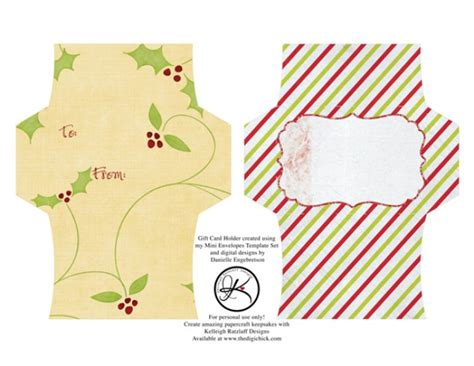 Gift Card Envelope Printable