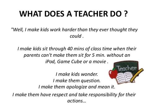 Who Are Teachers