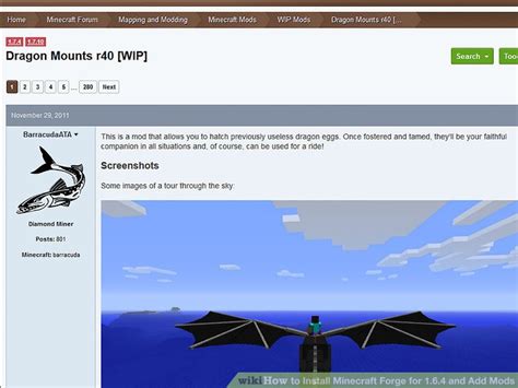 When downloading forge, choose the install file that matches your selected mods version requirements. How to Install Minecraft Forge for 1.6.4 and Add Mods: 7 Steps