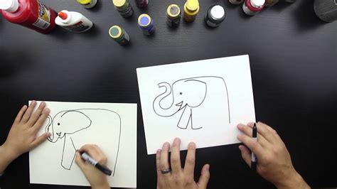 How To Draw An Elephant Youtube