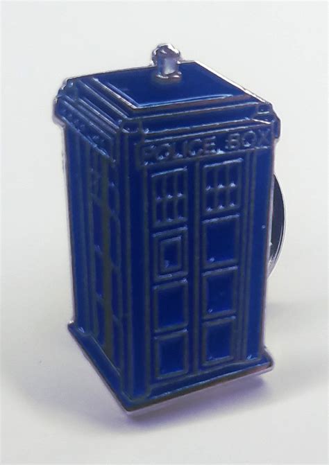 Doctor Who Uk Imported Lapel Pin Tardis Doctor Who Store