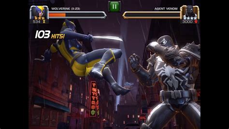 Wolverine X 23 Unboxing And Battle Vs Agent Venom Marvel Contest