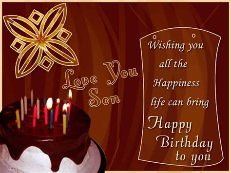 Happy Birthday Wishes For Son Messages Images All Images Quote