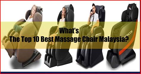 Top 10 Best Massage Chair Malaysia Review 2020