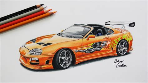 Find your perfect car, truck or suv at auto.com. Toyota SUPRA | The Fast and The Furious | Car Drawing ...