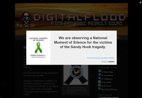 Moment Of Silence For Sandy Hook