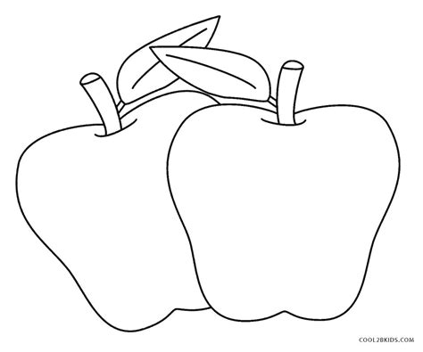 22 Images Of Apple For Colouring Free Coloring Pages