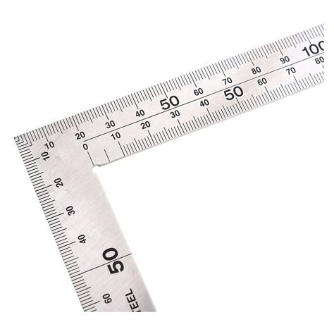 300mm Stainless Steel Square Ruler Right Angle Metric Engineers