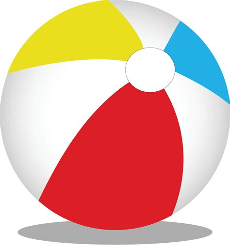 Beach Ball Vector Art Icons And Graphics For Free Download