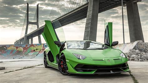 Lamborghini With Butterfly Doors Wallpaper