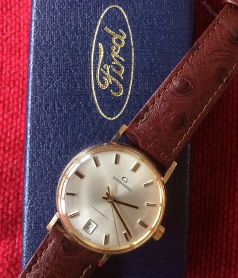 Antiques Atlas 1990 Garrard 9ct Gold Automatic Ford Watch
