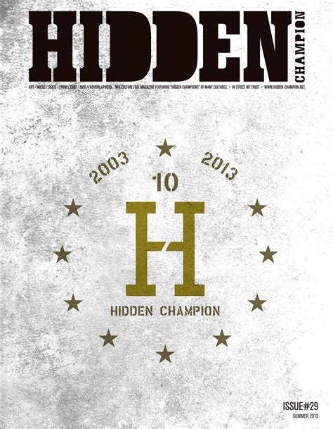 Hidden Champion Issue29 News Hidden Championnet 「ヒドゥン・チャンピオン」