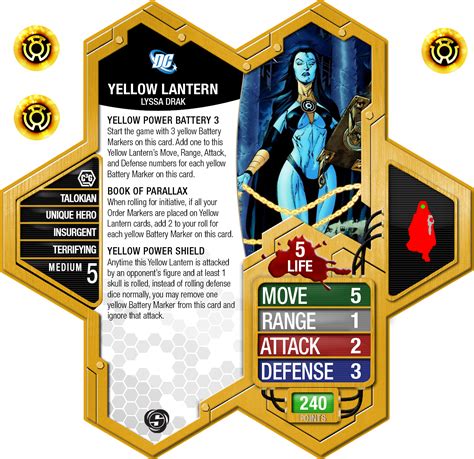 The Book Of Yellow Lantern Lyssa Drak Heroscapers