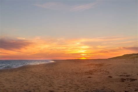 Beach Sunset Royalty Free Photo