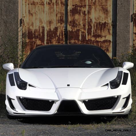 Mansory 458 Siracusa Is Debadged Neon Under Black Carbon Aero