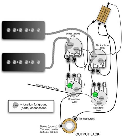 Wiring Diagram Gibson Sg