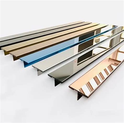 Pvd Mirror Stainless Steel T Patti Profile For Interior At Rs 414piece In Panchkula